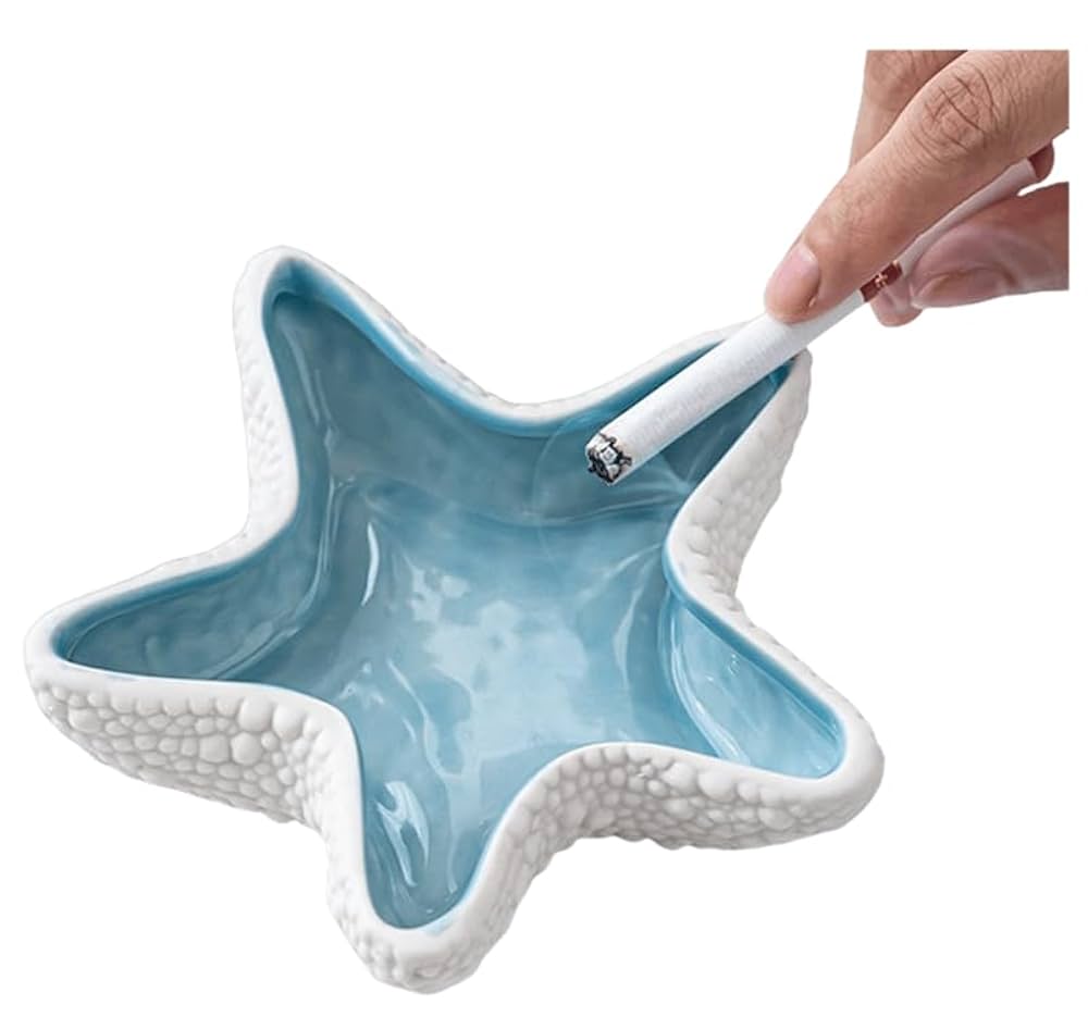 Amazon.co.jp: セラミック巻貝灰皿 家のもの オーシャン